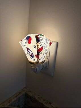 Japanese flower Washi nightlight